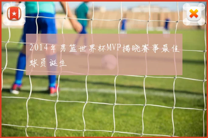 2014年男篮世界杯MVP揭晓赛事最佳球员诞生